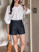 [Premium] Non-fade Denim Shorts - Image 4