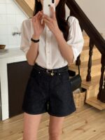 [Premium] Non-fade Denim Shorts - Image 5