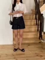 [Premium] Non-fade Denim Shorts - Image 7