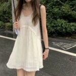 OUNCE Sheer U-Neck Dress