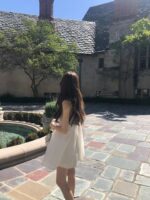 OUNCE Sheer U-Neck Dress - Image 3