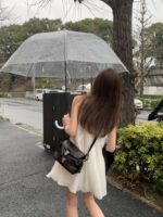 OUNCE Sheer U-Neck Dress - Image 17