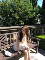 OUNCE Sheer U-Neck Dress - Image 26