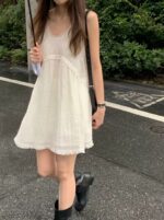 OUNCE Sheer U-Neck Dress - Image 29