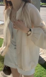 OUNCE Sheer Shirring Jumper - Image 3