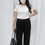 [Premium] Basic Ribbed Tee - Image 4