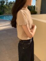 OUNCE Cloud Wrinkle Top - Image 5