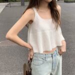 OUNCE Knit Bustier Top