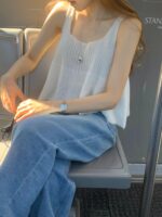 OUNCE Knit Bustier Top - Image 4