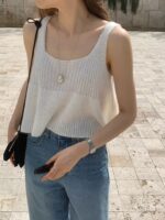 OUNCE Knit Bustier Top - Image 8