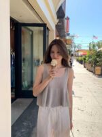 OUNCE Knit Bustier Top - Image 27