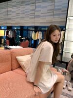 OUNCE Back Ribbon Shirring Blouse - Image 2