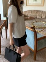 OUNCE Back Ribbon Shirring Blouse - Image 8