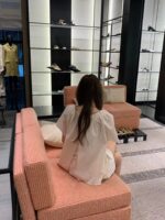 OUNCE Back Ribbon Shirring Blouse - Image 12