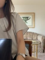 OUNCE Back Ribbon Shirring Blouse - Image 15