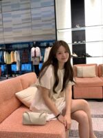 OUNCE Back Ribbon Shirring Blouse - Image 21