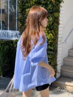 OUNCE Blue Stripes Shirt - Image 5