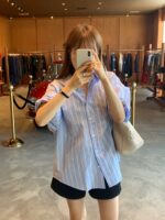 OUNCE Blue Stripes Shirt - Image 13