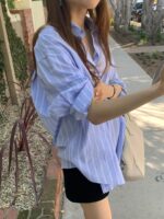 OUNCE Blue Stripes Shirt - Image 19