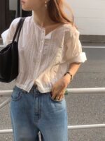 OUNCE Bending Lace Blouse - Image 3