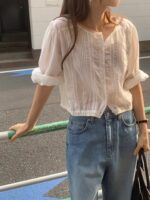 OUNCE Bending Lace Blouse - Image 14