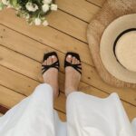 Satin Ribbon Sandals