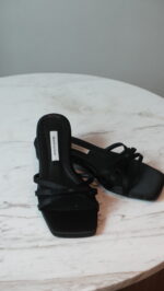 Satin Ribbon Sandals - Image 12