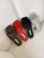 Satin Ribbon Sandals - Image 18