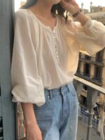 The Onni Seethrough Blouse - Image 5