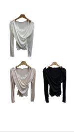 Lace Wrap Tee - Image 3