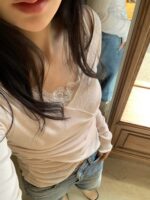 Lace Wrap Tee - Image 4