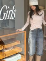 Lace Wrap Tee - Image 5