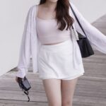 [Premium] Fit Cropped Bra Top