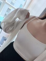 [Premium] Fit Cropped Bra Top - Image 9