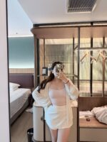 [Premium] Fit Cropped Bra Top - Image 6