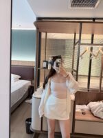 [Premium] Fit Cropped Bra Top - Image 7