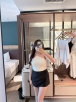 X-Cut Halter Bra Top - Image 3