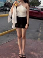 X-Cut Halter Bra Top - Image 7