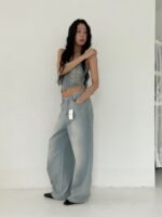 COMEBACK!! Denim Tube Top - Image 2