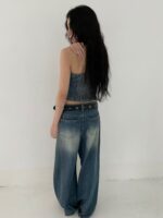 COMEBACK!! Denim Tube Top - Image 5