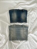 COMEBACK!! Denim Tube Top - Image 9
