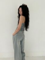 COMEBACK!! Denim Tube Top - Image 4