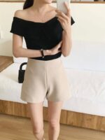 COMEBACK!! Splited Offshoulder Top - Image 7