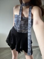 COMEBACK!! Tie Dye Tube Top - Image 5