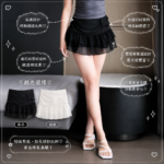 Ribbon Chiffon Skorts