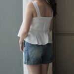 [Premium] Soft Denim Shorts - Image 10