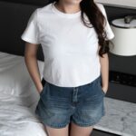 [Premium] Soft Denim Shorts - Image 15