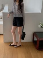 [Premium] Clean Fit Tailored Shorts - Image 10