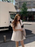 [Premium] OUNCE Frill Banding Dress - Image 2