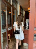 [Premium] OUNCE Frill Banding Dress - Image 6